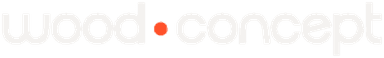 wood•concept — dočasné logo (výrez zo screenshotu klienta, svetlý variant)